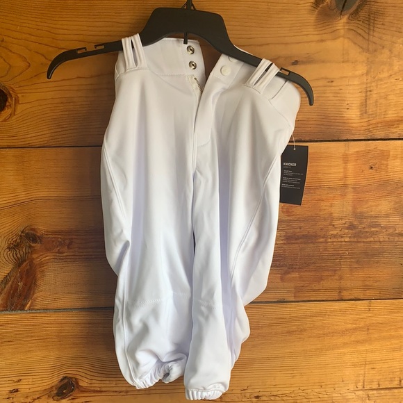Culotte De Baseball Adulte Champro - Taille L, Blanche Avec Piping